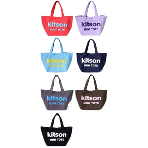 KITSON(キットソン) トートバッグ MINI CANVAS TOTE ミニキャンバス 2009新作 レッド（3537）