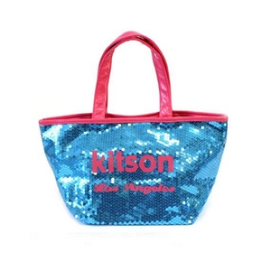 KITSON（キットソン） トートバッグ 0 SEQUIN MINI TOTE ミニスパンコール 2009新作 アクア（3558）