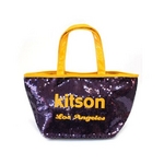 KITSON（キットソン） トートバッグ 0 SEQUIN MINI TOTE ミニスパンコール 2009新作 パープル（3560）