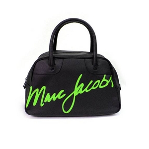 MARC BY MARC JACOBS（マークバイマークジェイコブス） MMJ 111145MJ Bowler Bag ボーリングバッググリーン ブラック×グリーン