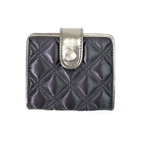 MARC BY MARC JACOBS（マークバイマークジェイコブス） 2つ折り財布 サテンスナップ 50363 ダークグレー S08QUILTED