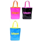 KITSON（キットソン） Neon tote エナメル トートバッグ ブルー（3863）