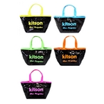 KITSON（キットソン） sequin mini neon ミニスパンコール トートバッグ ネオンブルー（3579）