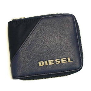 DIESEL（ディーゼル） NEW GENERATIONXG81 PR524 H2053 2つ折り小銭付き財布 ネイビー