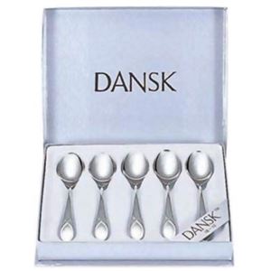 DANSK (ダンスク) LEAF コーヒースプーン 5pcs 595000