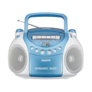 SANYO CDラジオカセットレコーダー PH-PR64-L(ブルー)