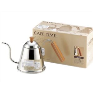 ヨシカワ CAFE TIME(カフェタイム) IH200V対応 木柄ドリップポット 1.0L SH7090