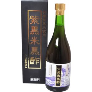 天の子 紫黒米黒酢 720ml