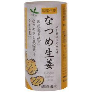 【ケース販売】なつめ生姜 125ml*18本