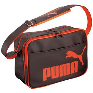 puma(プーマ) AthMatタイプAショルダーM チョコレートブラウン*オレンジ 068389 06