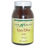 LIVE HEALTHY Epa/Dha 60カプセル