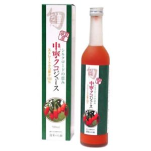 寧夏産 中寧クコジュース ストレートクコ果汁 100% 500ml