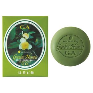 抹茶石鹸 泡立ネット付 100g