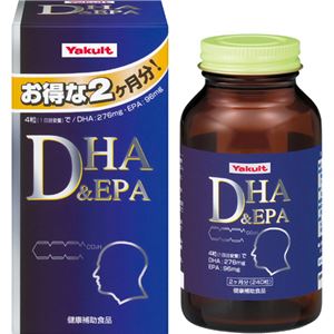 ヤクルト DHA&EPA 徳用 240粒