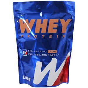 ウイダー ホエイプロテイン ココア味 1kg