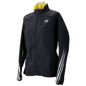 adidas(アディダス) W adizero JP W ウィンドジャケット ファントム*ネオンイエロー OT IU623 E93769