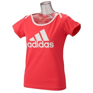 adidas(アディダス) W TN adilibria JP プラクティスTシャツ2 アートレッド M IU804 E94300