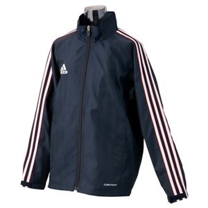 adidas(アディダス) KIDS SHADOW ウィンドブレーカージャケット ダークネイビー*ホワイト 140cm HZ858 P29619