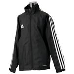 adidas(アディダス) KIDS SHADOW ウィンドブレーカージャケット ブラック*ホワイト 130cm HZ858 P29621