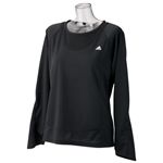 adidas(アディダス) 365ファブリックXロングスリーブTシャツ ブラック M IU527 E93409