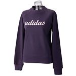 adidas(アディダス) スウェットクルーネック ナイトパープル S IU790 E94245