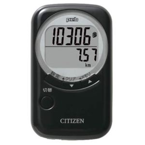 CITIZEN（シチズン） デジタル歩数計 peb（ペブ） TW550-BK