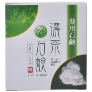 薬用石鹸 濃茶つるつる石鹸 80g