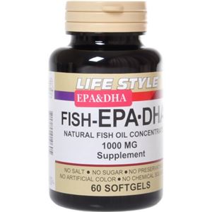 ライフスタイル(LIFE STYLE) フィッシュオイルFISH-EPA・DHA 60錠