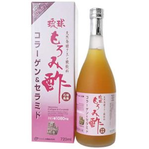 飲むコラーゲン 琉球石垣島産 もろみ酢 コラーゲン＆セラミド 720ml 【コラーゲン飲料】