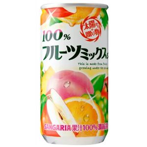 フルーツミックスジュース100% 190g*30本入