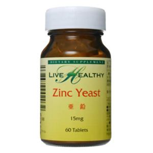 LIVE HEALTHY Zinc Yeast(亜鉛) 60粒