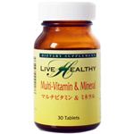 LIVE HEALTHY マルチビタミン&ミネラル 30粒