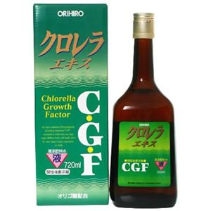 オリヒロ クロレラエキスCGF液 オリゴ配合 720ml