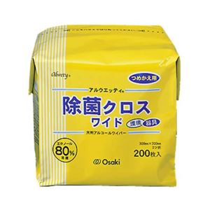 アルウェッティ除菌クロスワイド 200枚入 詰替用