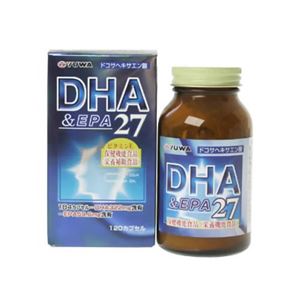 ユーワ DHA&EPA27 120カプセル