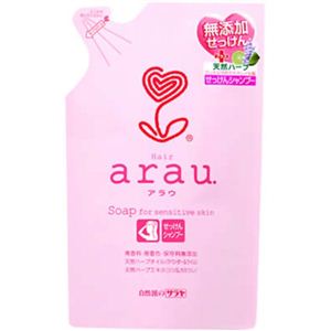 arau.せっけんシャンプー 詰替用 【10セット】