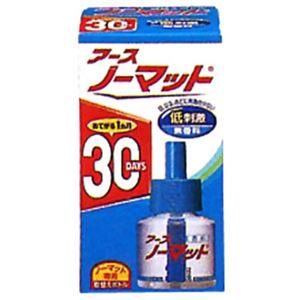 アースノーマット 30日用 取替えボトル 無香料 1本入 【6セット】