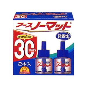 アースノーマット 30日用 取替えボトル 微香性 2本入 【5セット】