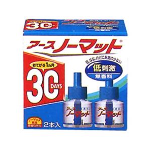 アースノーマット 30日用 取替えボトル 無香料 2本入 【6セット】