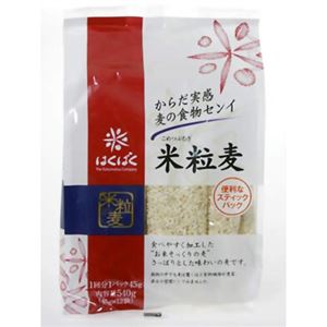 はくばく 米粒麦 540g(45g*12袋) 【10セット】