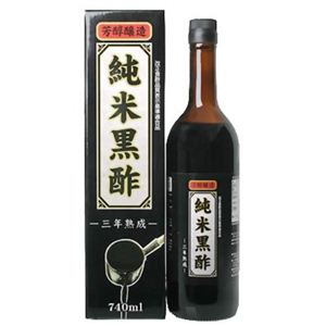 芳醇醸造 純米黒酢 740ml 【2セット】