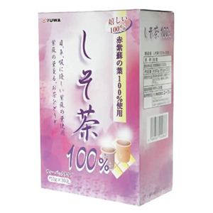 ユーワ しそ茶(赤紫蘇の葉100%使用) 3g*30包 【3セット】