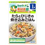 ビーンスターク たらとひじきの炊き込みごはん 100g*2袋 1歳頃から 【22セット】