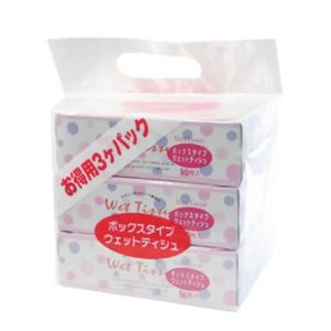 BOXウェットティシュ 50枚入*3P 【13セット】