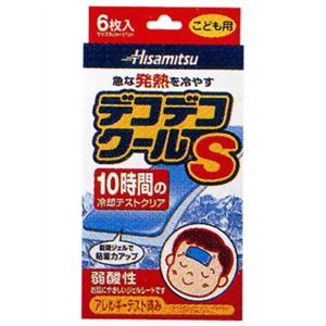 デコデコクールS(冷却シート) こども用 6枚 【17セット】