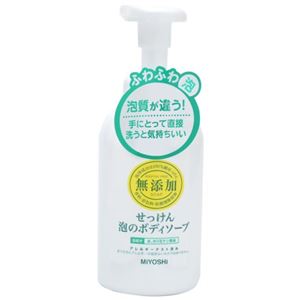 無添加 せっけん 泡のボディソープ 500ml 【5セット】