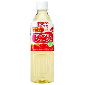 ピジョン アップル&ウオーター500ml 24本