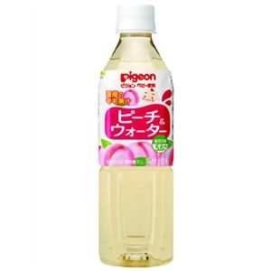 ピジョン ピーチ&ウオーター500ml 24本