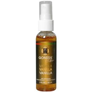 GONESH エアーフレッシュナー ウォーターベース バニラ 60ml 【4セット】