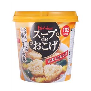 スープdeおこげ とろみスープの中華しょうゆ味 102kcal 6個セット 【7セット】